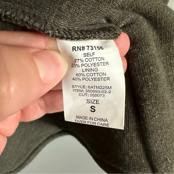 Athleta Women's Belvedere Moto Jacket in "Ancient Forest Heather" —‎ Small - Picture 6 of 11